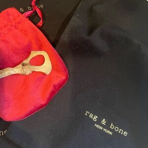 rag & bone black dusts bags 💼/ organizers brand new